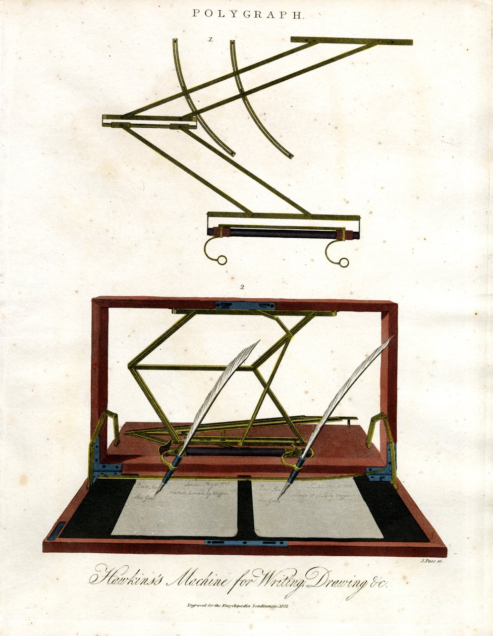 Polygraph - Hawkins' Machine for Writing Drawing &c.