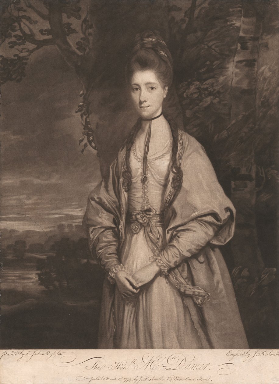 The Hon. Mrs. Damer by John Raphael Smith