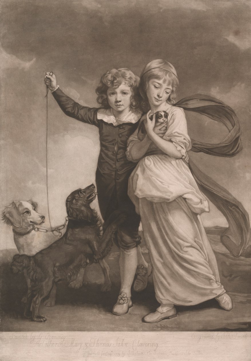 The Clavering Children by John Raphael Smith
