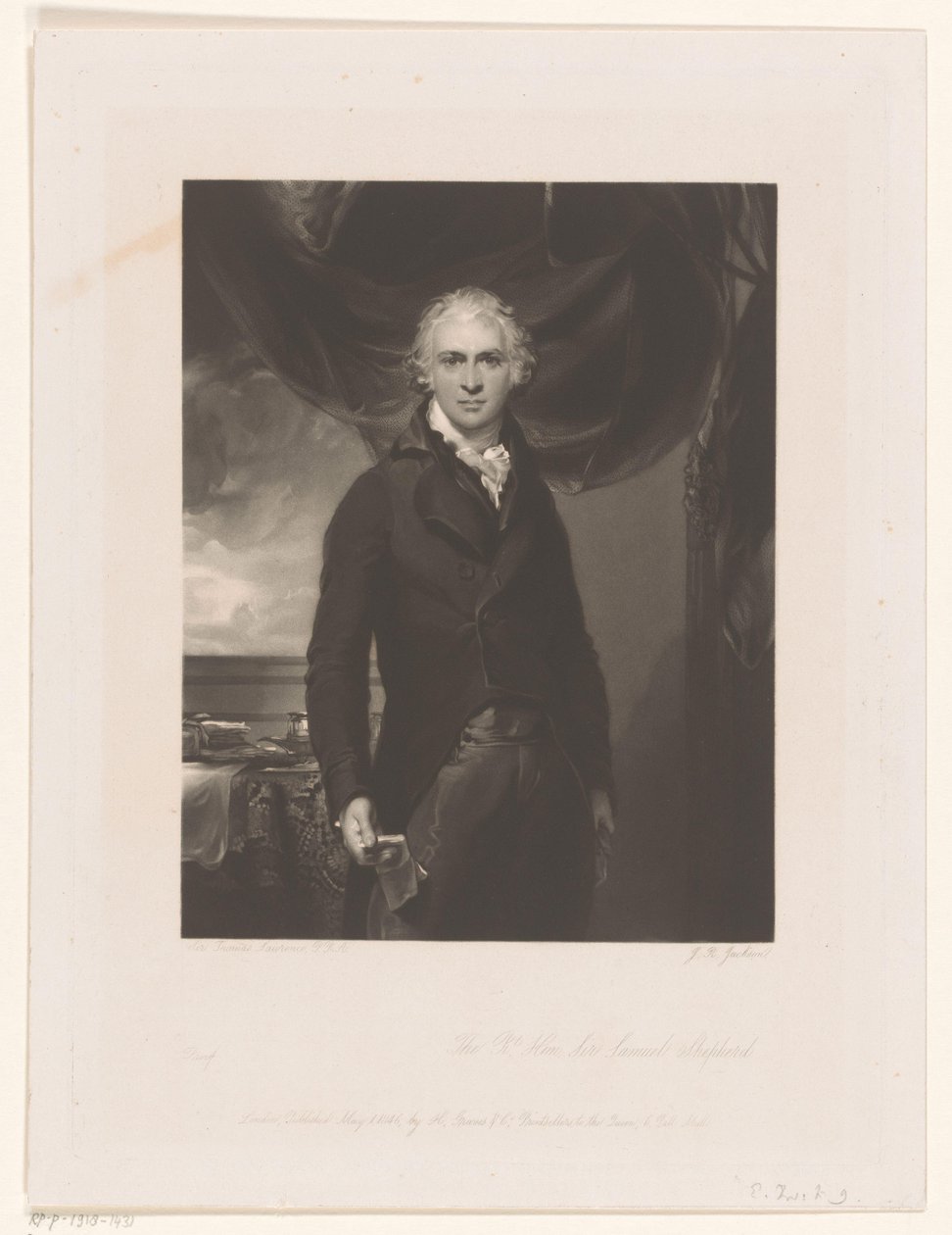 Portrait of Samuel Shepherd by John Richardson Jackson