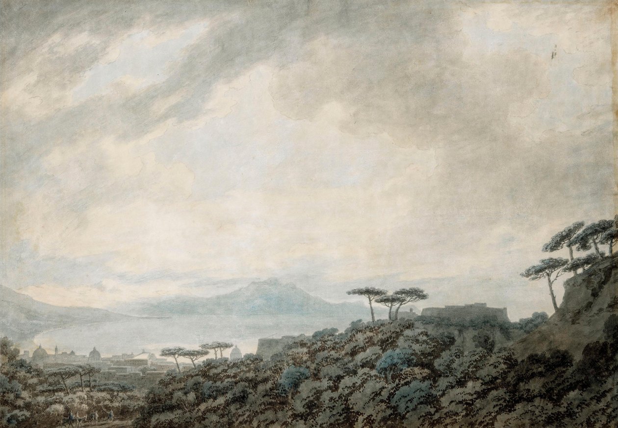 A Valley in the Unterwalden Canton, Switzerland by John Robert Cozens