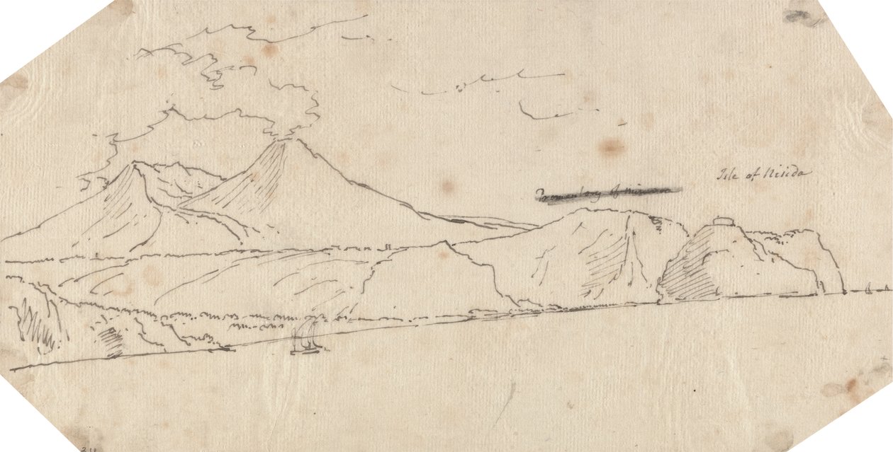 Isle of Nisida by John Robert Cozens