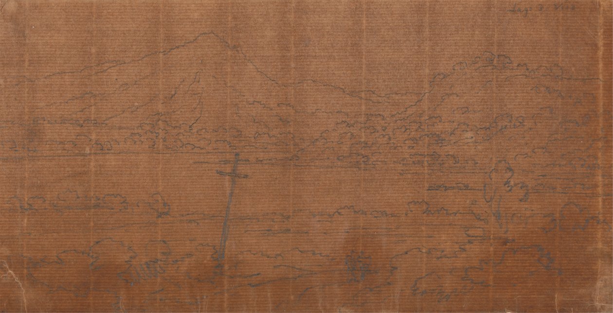 Lake Vico by John Robert Cozens