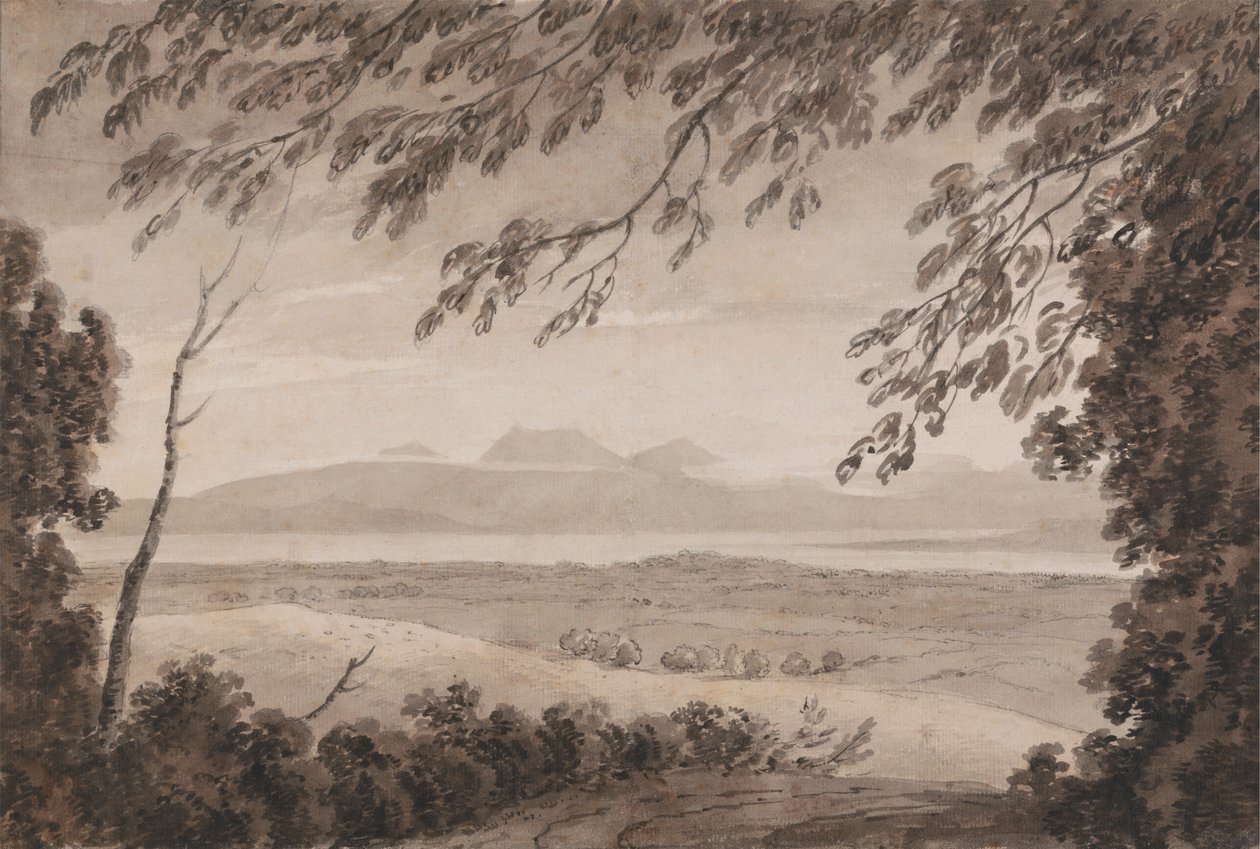 The Lake of Geneva from the Canton of Berne by John Robert Cozens