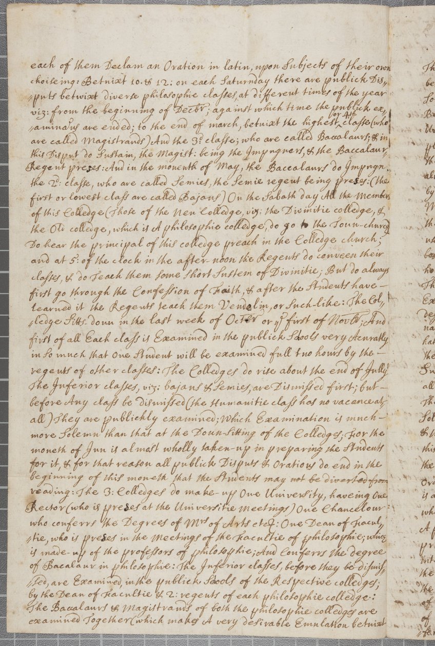 A Letter from John Row, a Student at St Andrews, to His Uncle by John Row