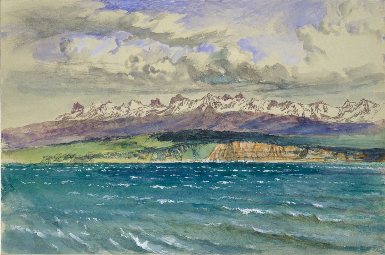 Afternoon in Spring, with South Wind, at Neuchatel by John Ruskin