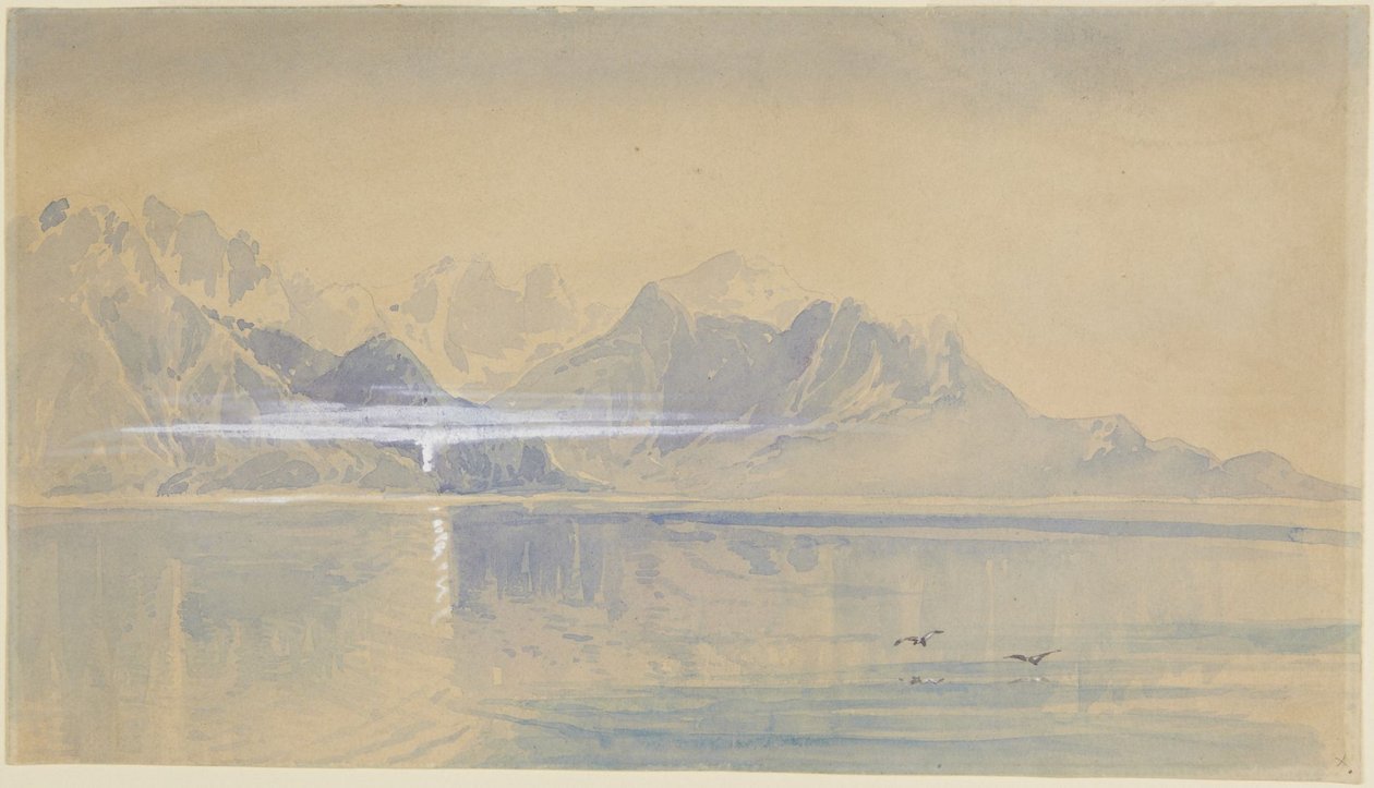 Early Morning at Montreux by John Ruskin
