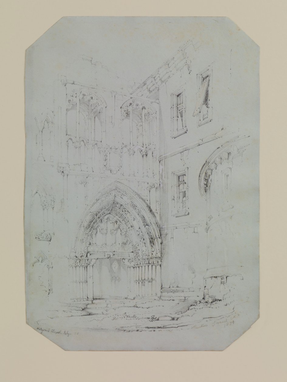 Holyrood Chapel by John Ruskin