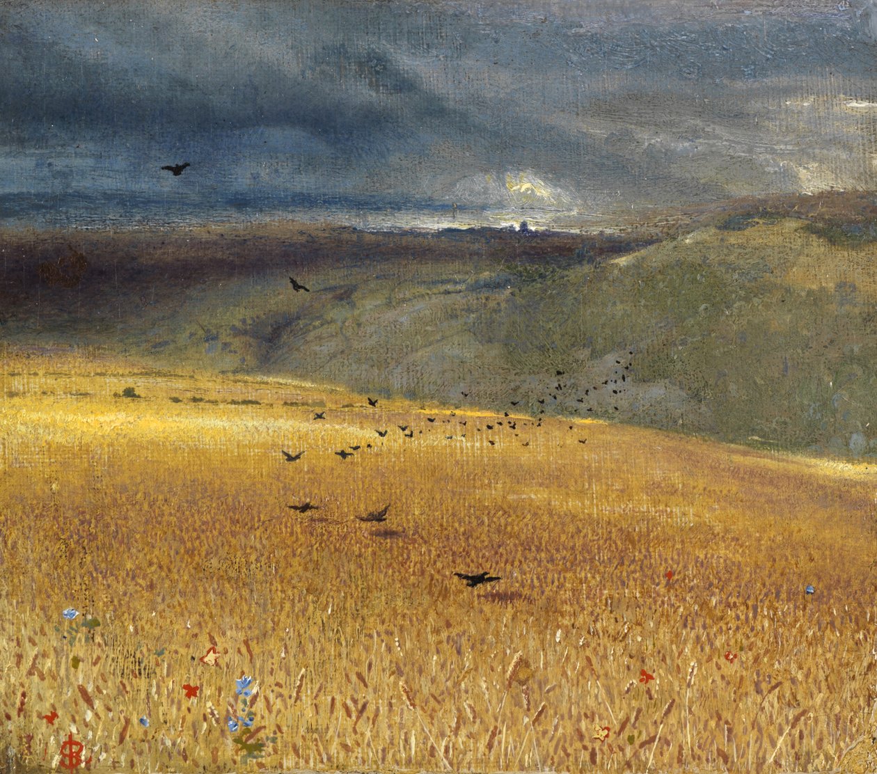 Wheatfield by John Samuel Raven