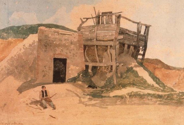 Lime Kiln near Cromer, Norfolk by John Sell Cotman