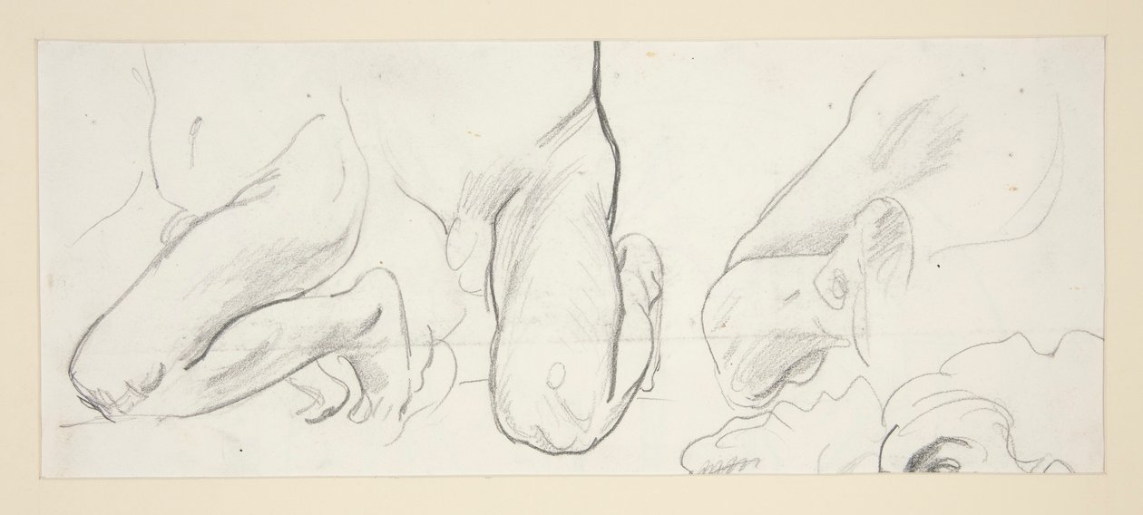 Kneeling Figures by John Singer Sargent