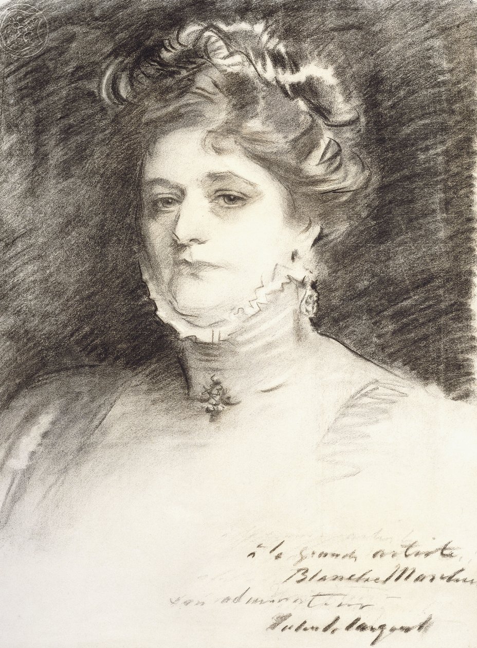 Portrait of Blanche Marchesi by John Singer Sargent