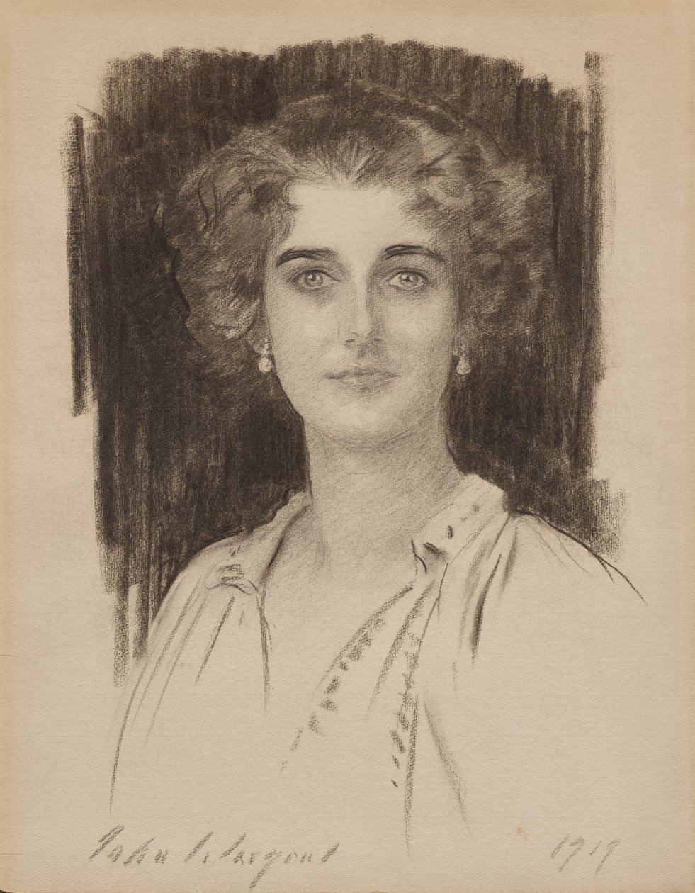 Portrait of Dorothy Draper by John Singer Sargent