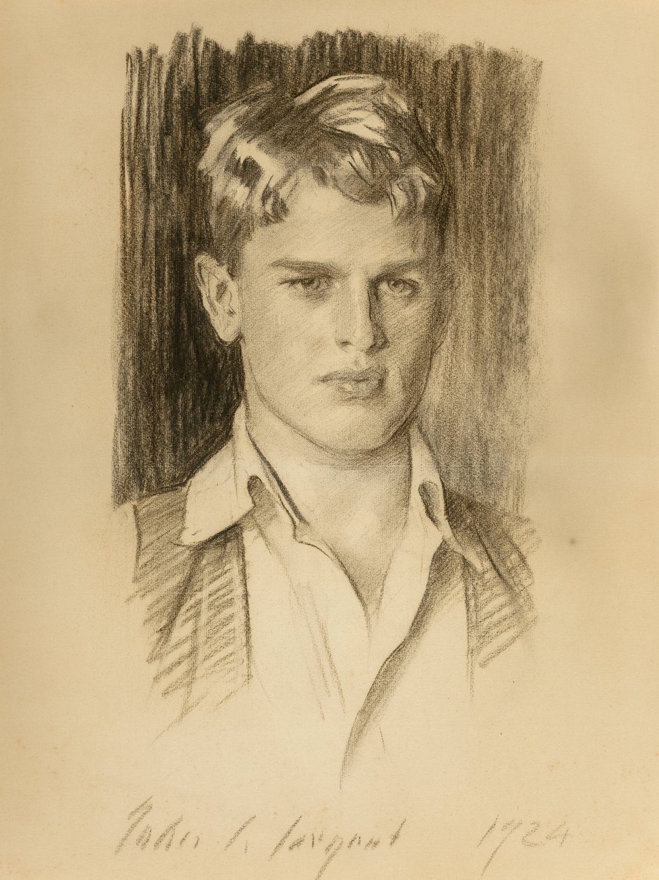 Portrait of Henry Sturgis Russel by John Singer Sargent