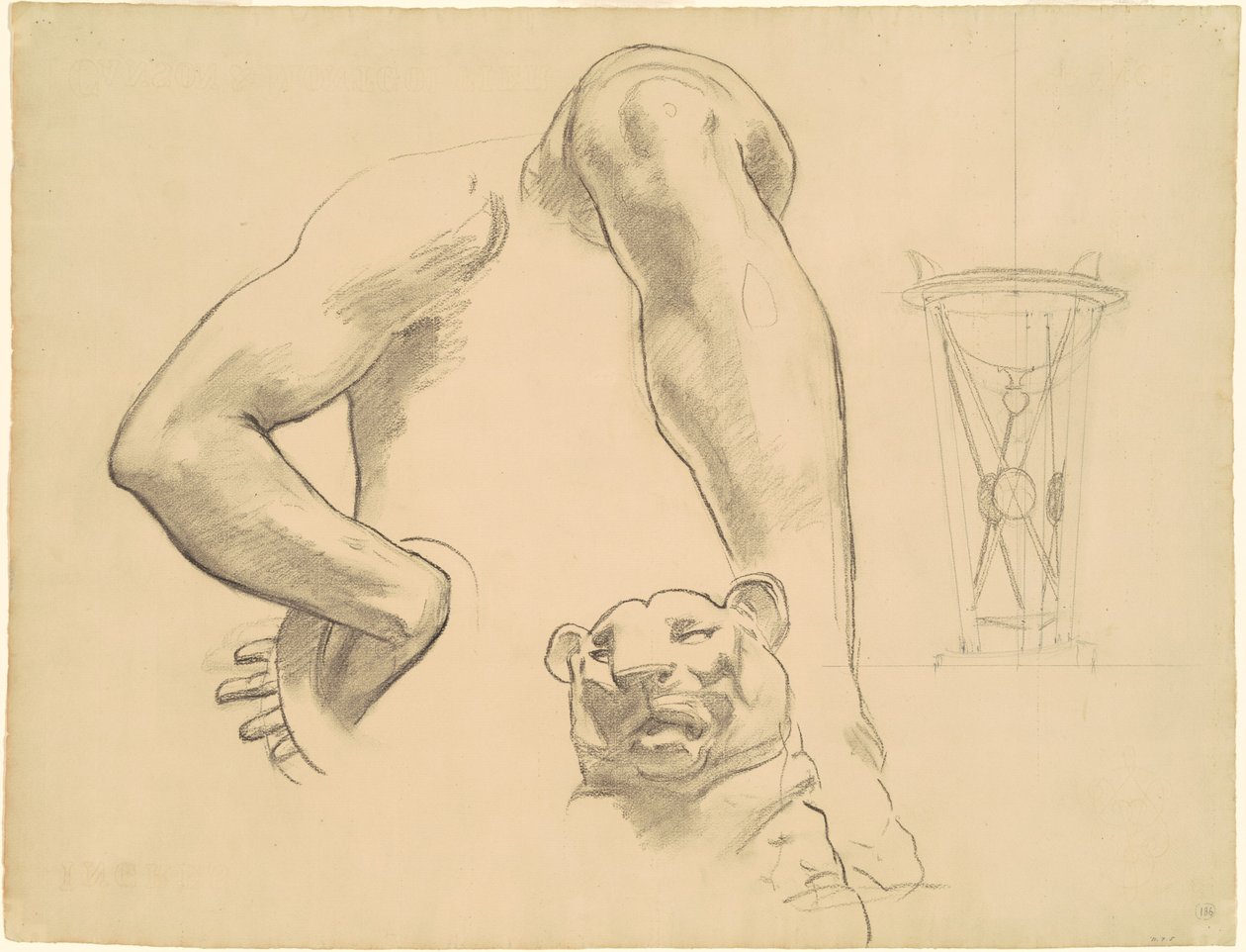 Studies for "Classic and Romantic Art" by John Singer Sargent