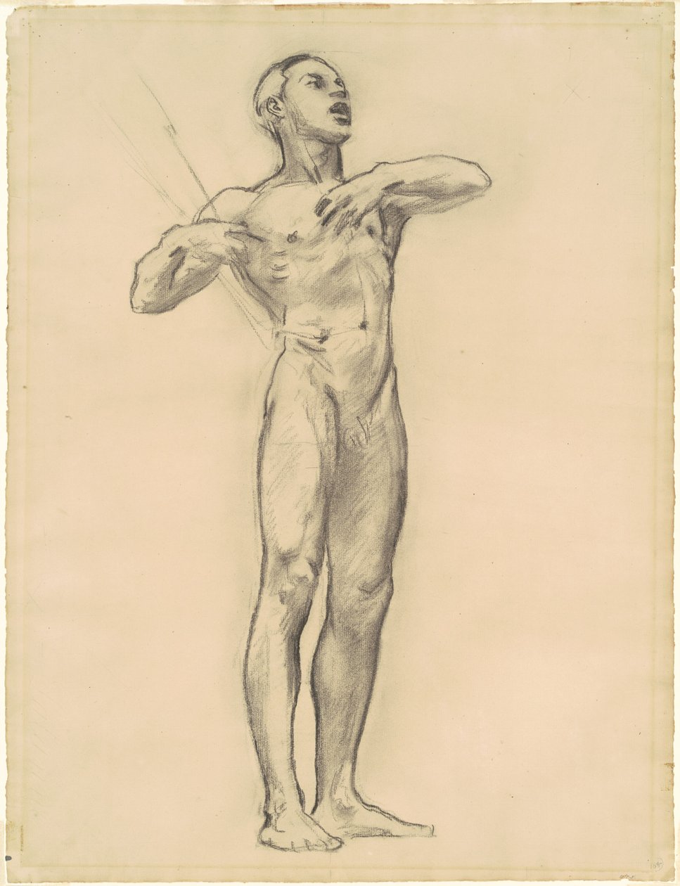 Study of Orpheus for "Classic and Romantic Art" by John Singer Sargent