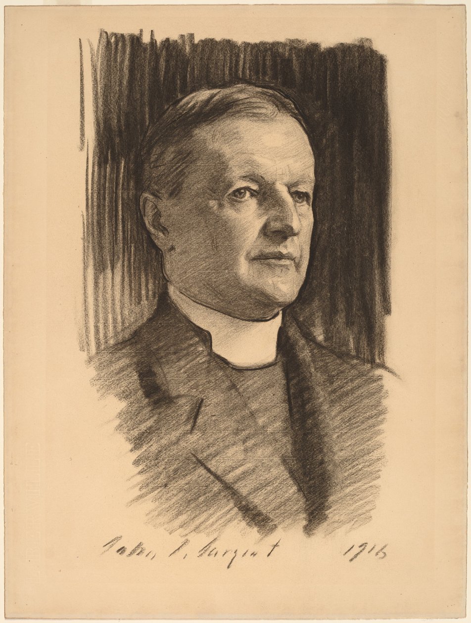 The Rt. Reverend William Lawrence by John Singer Sargent
