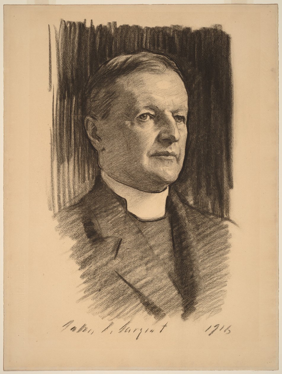 The Rt. Reverend William Lawrence by John Singer Sargent