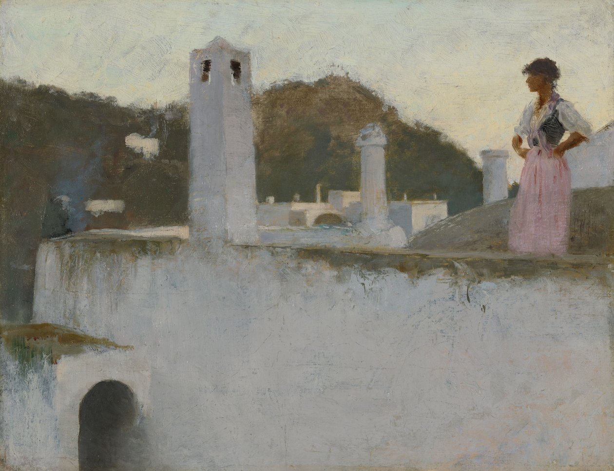 View of Capri by John Singer Sargent