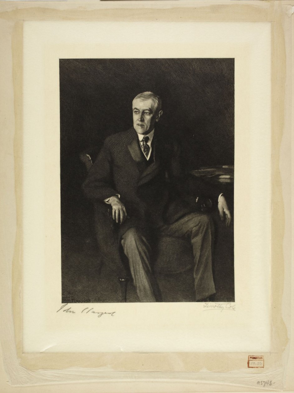 Woodrow Wilson by John Singer Sargent