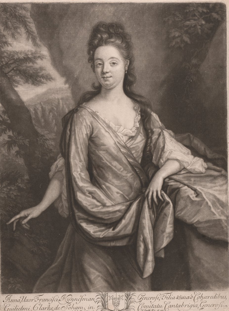 Anna, Wife of Francis Kynnesman by John Smith
