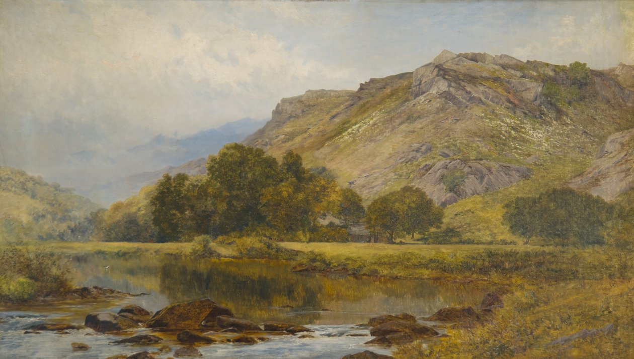 In the valley of the Lledr, North Wales by John Surtees