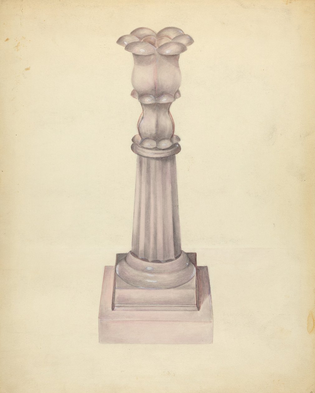 Candlestick, c. 1940 by John Tarantino
