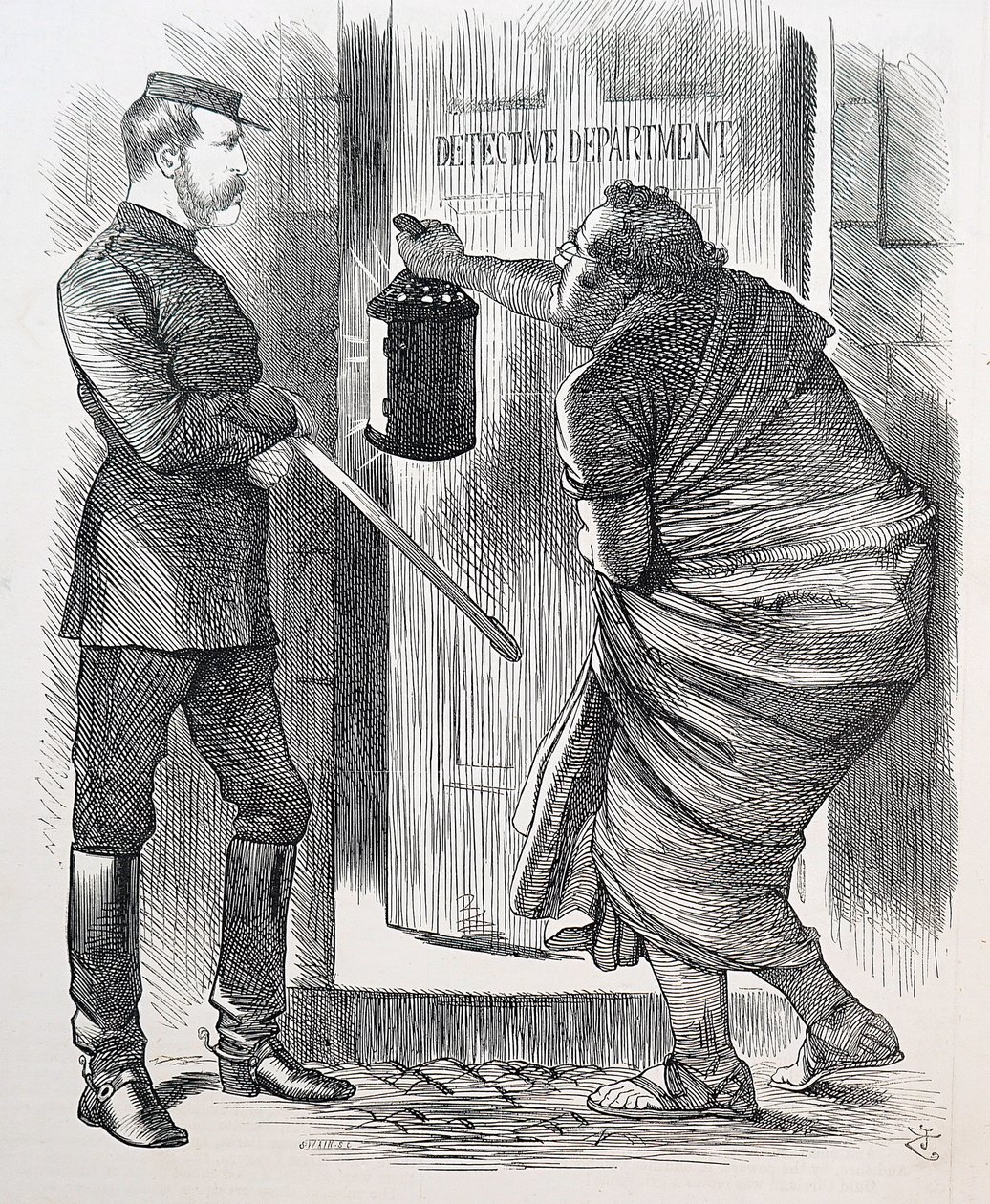 Cartoon by John Tenniel by John Tenniel