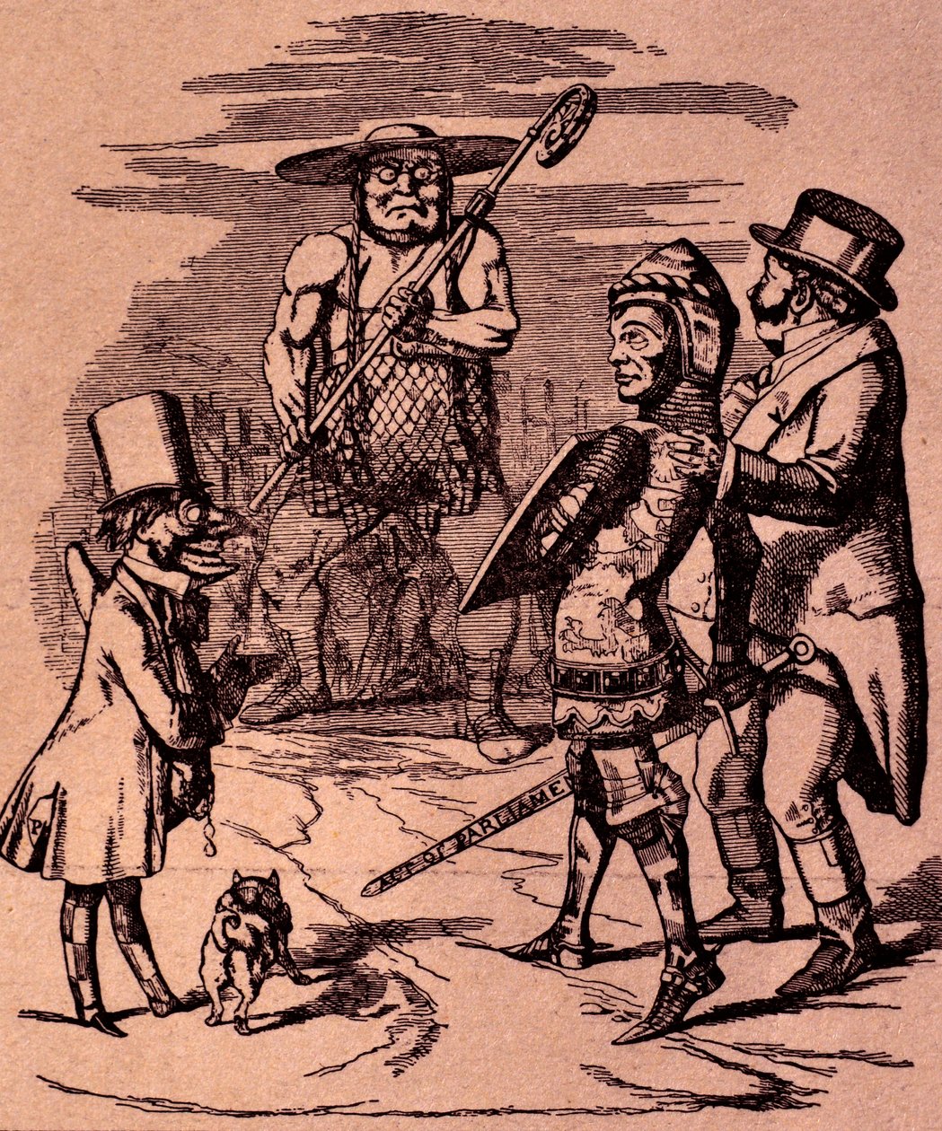 Cartoon from Punch by Sir John Tenniel by John Tenniel