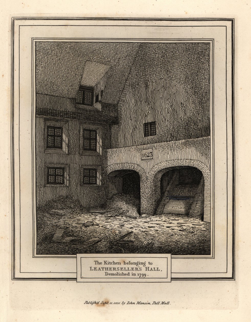Kitchen of Leathersellers