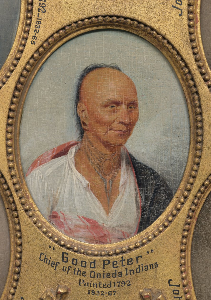 "Good Peter," Chief of the Oneida Indians (ca. 1717-1793) by John Trumbull