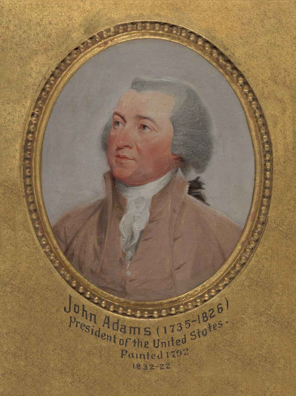 John Adams (1735-1826), LL.D. 1788 by John Trumbull
