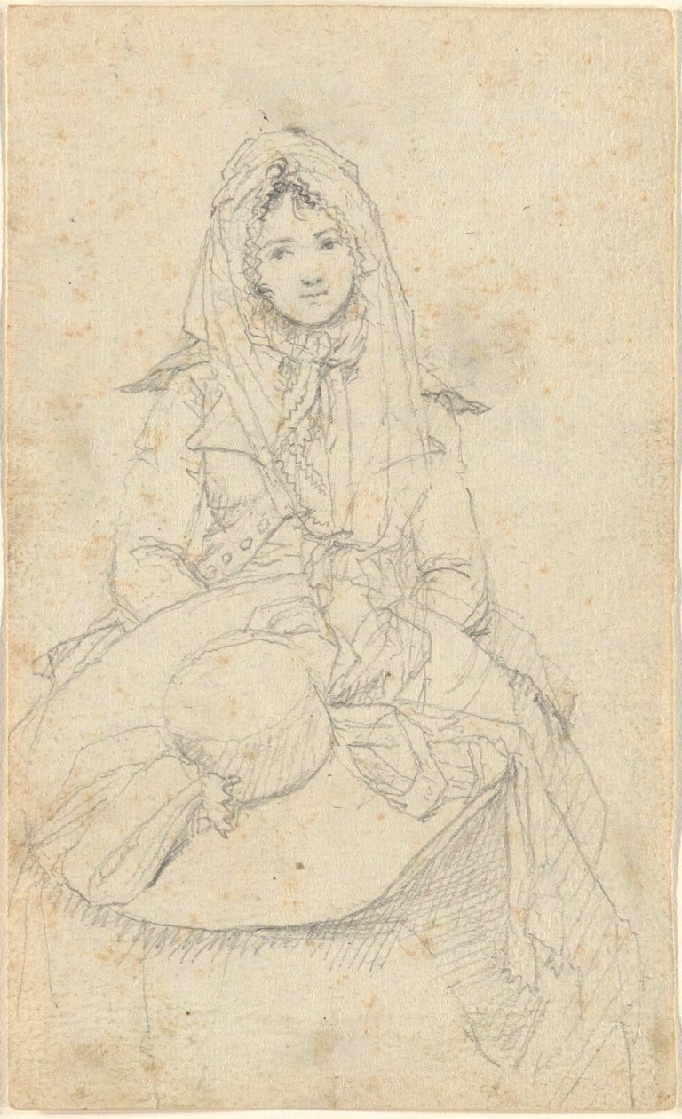 Untitled, from folio: Sketches in France & Germany, one of 22 sheets in Folio B by John Trumbull