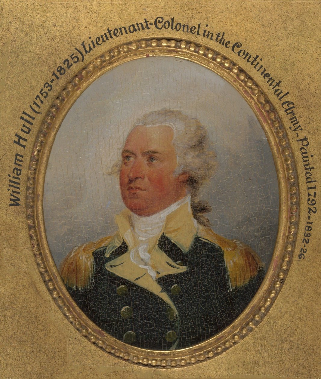William Hull (1753–1825), B.A. 1772, M.A. 1779 by John Trumbull