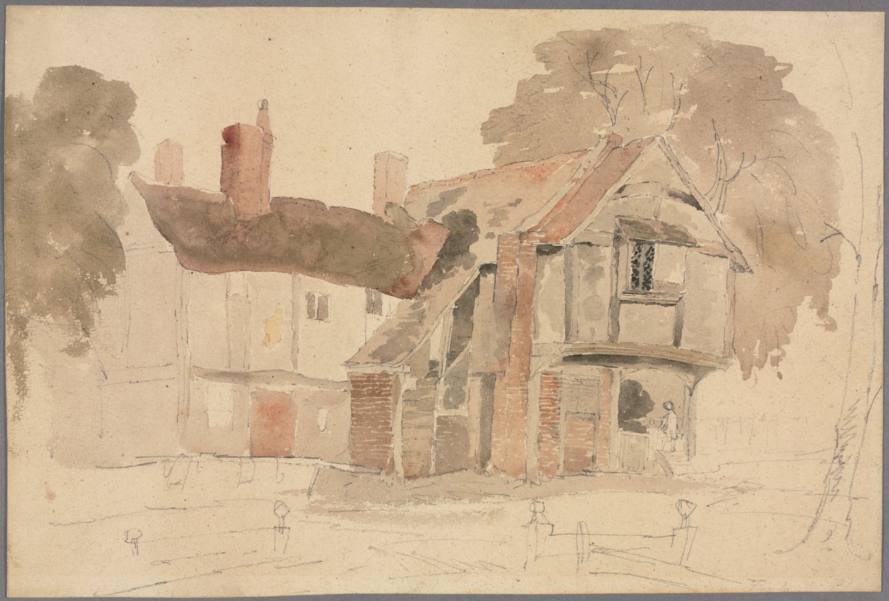 Bray Church Yard by John Varley