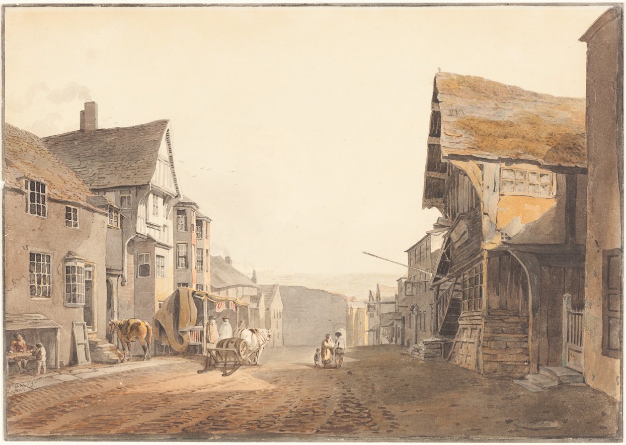Conway in North Wales by John Varley