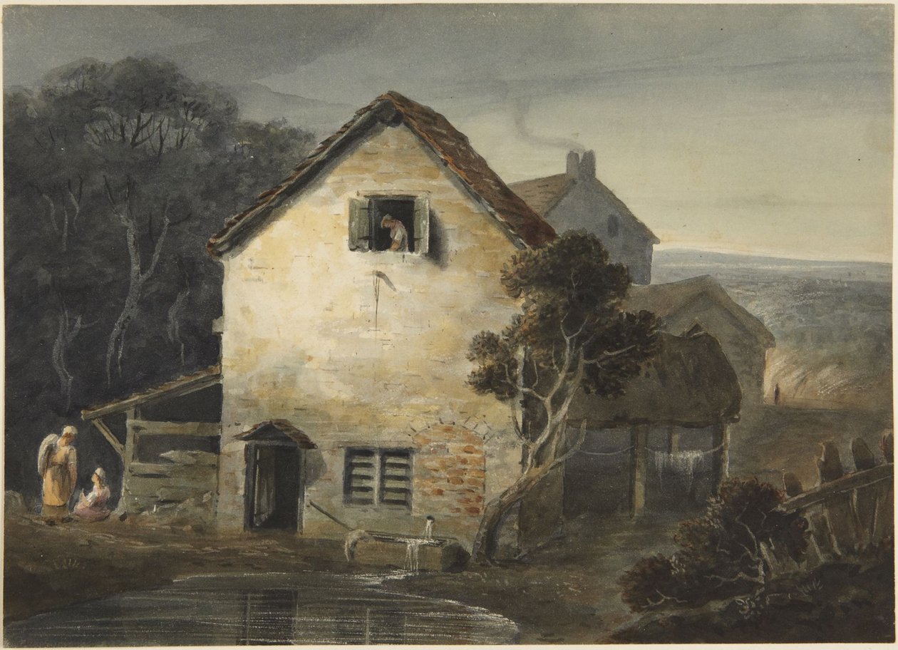Farmhouse by John Varley