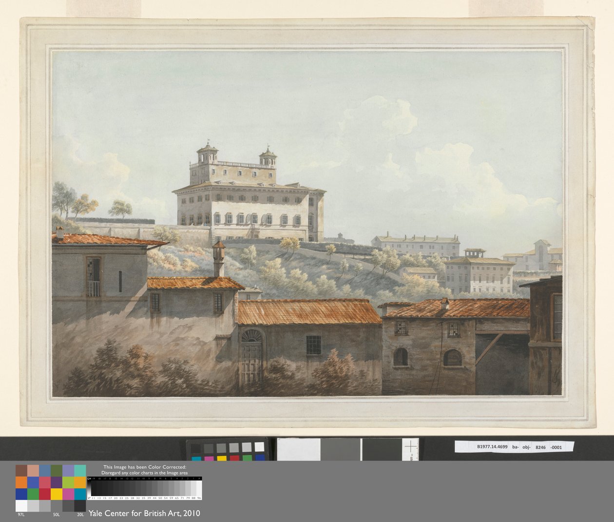 The Villa Medici, Rome by John Warwick Smith