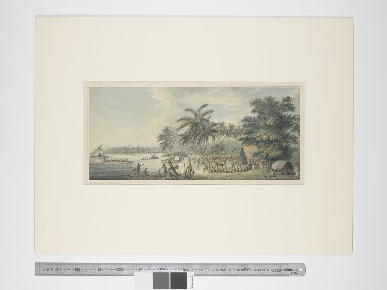 A view at Anamooka by John Webber