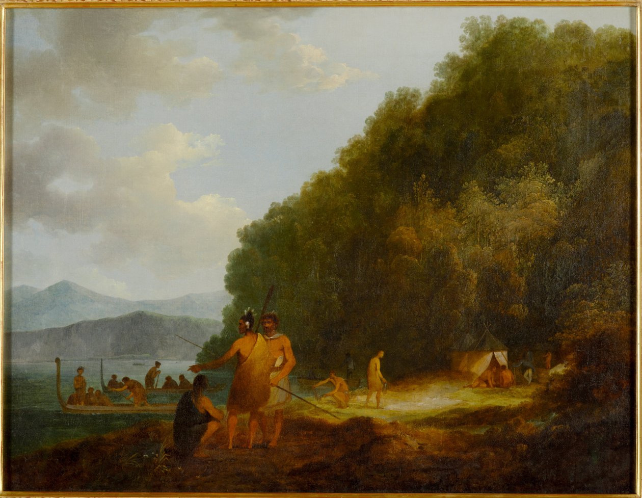 Ship Cove, Queen Charlotte Sound by John Webber