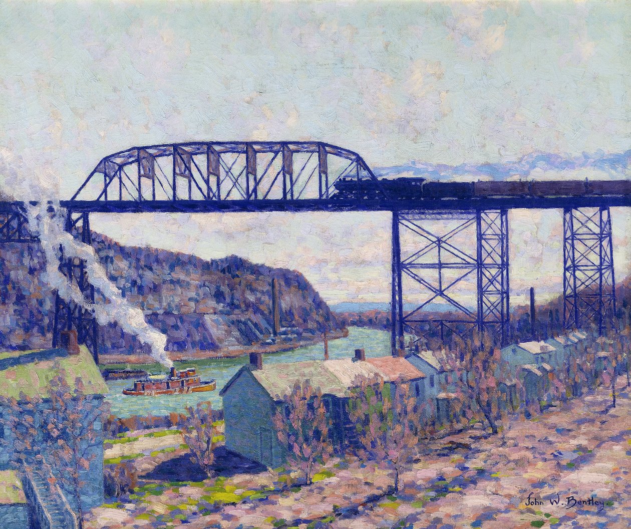 On the Rondout by John William Bentley