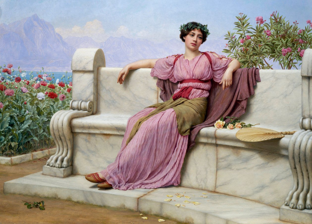Tranquility by John William Godward