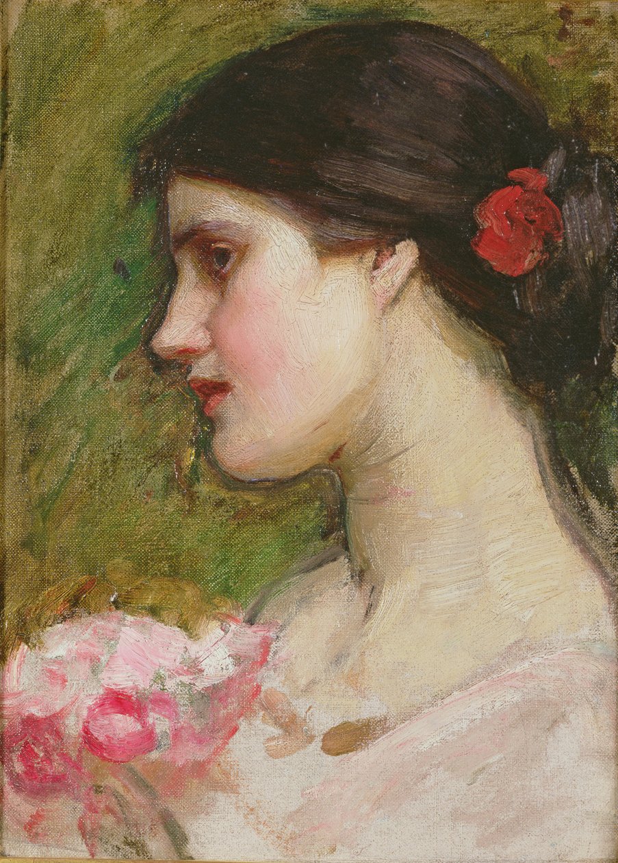 Camellias by John William Waterhouse