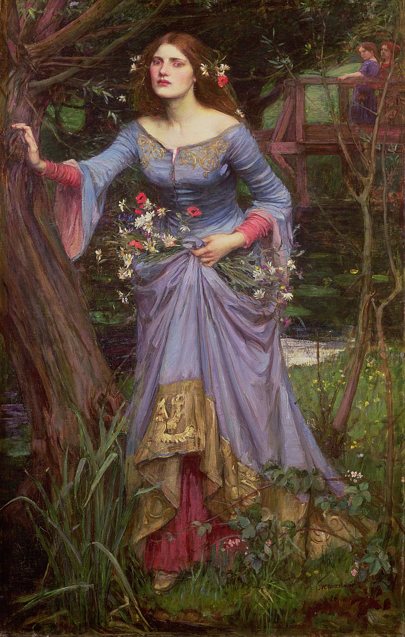 Ophelia, 1910 by John William Waterhouse: Fine art print
