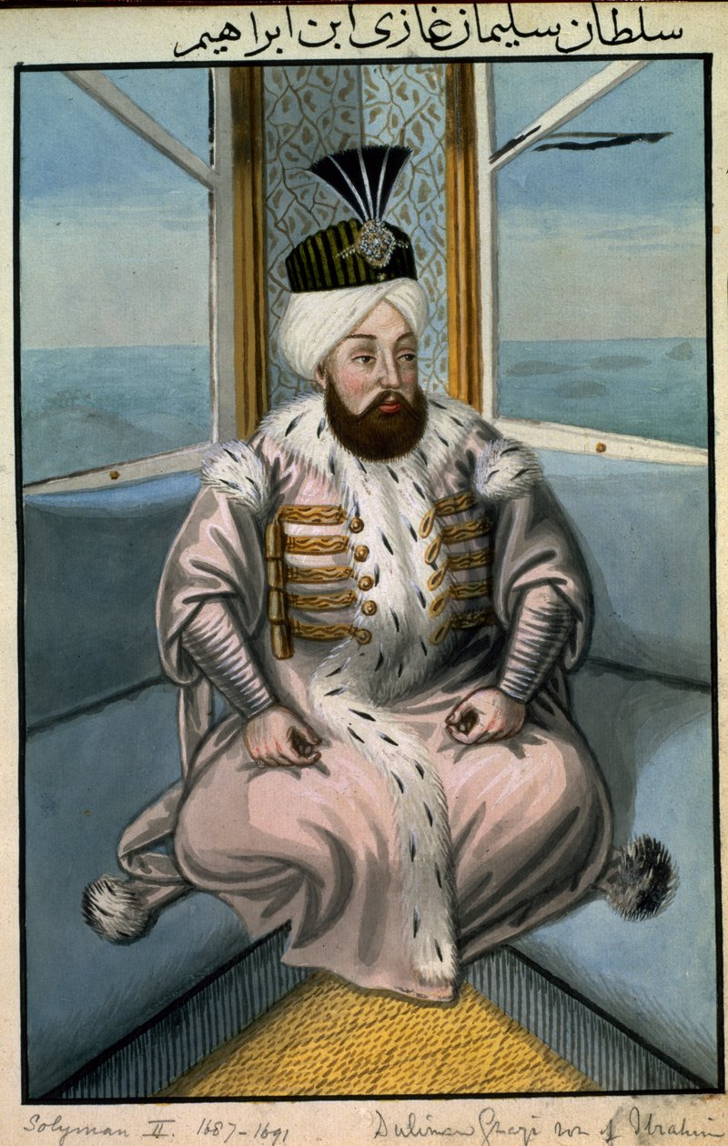 Solyman II, Sultan 1687-91, from 