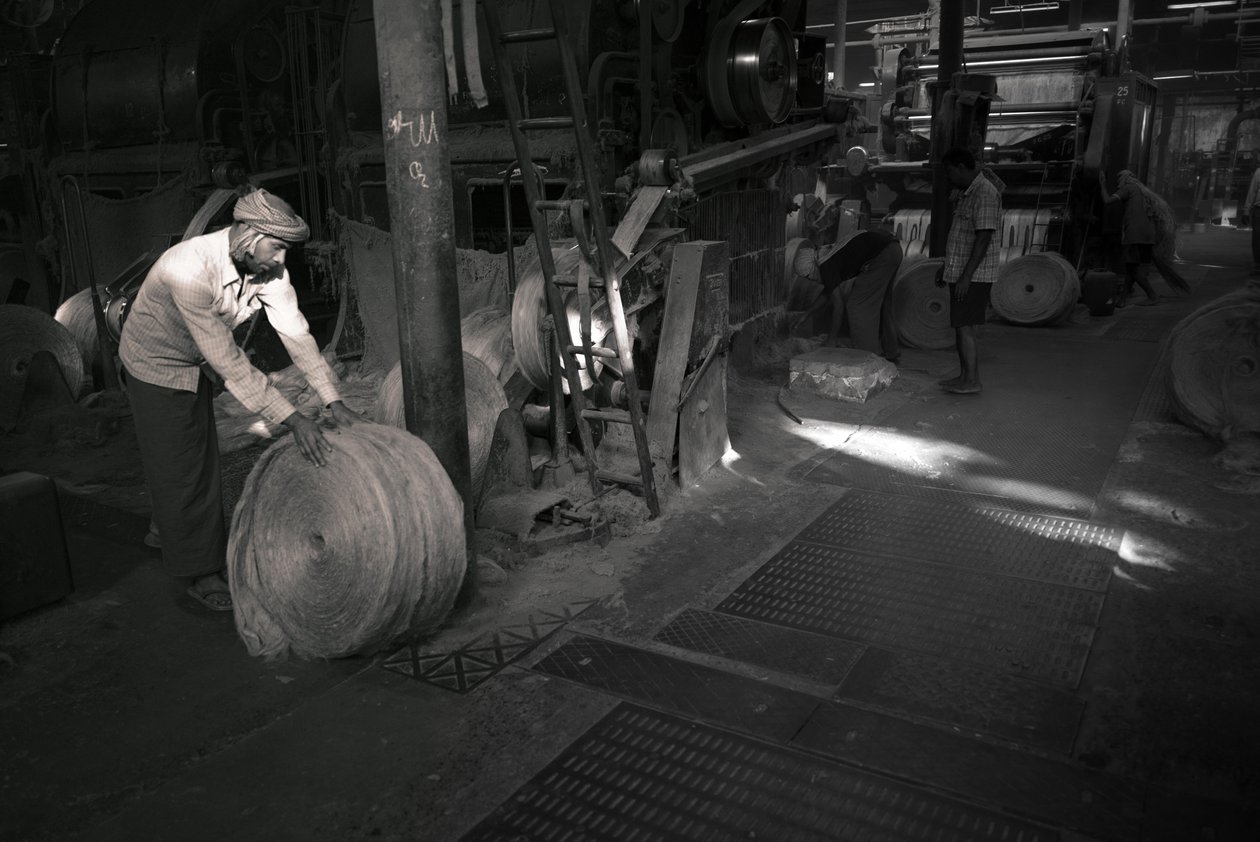 Jute Factory, Kolkata, India, 2017 by Jon Nicholson