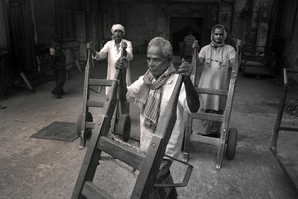 Jute Factory, Kolkata, India, 2017 by Jon Nicholson