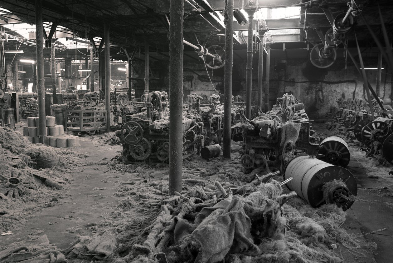 Jute factory, Kolkata, India, 2017 by Jon Nicholson