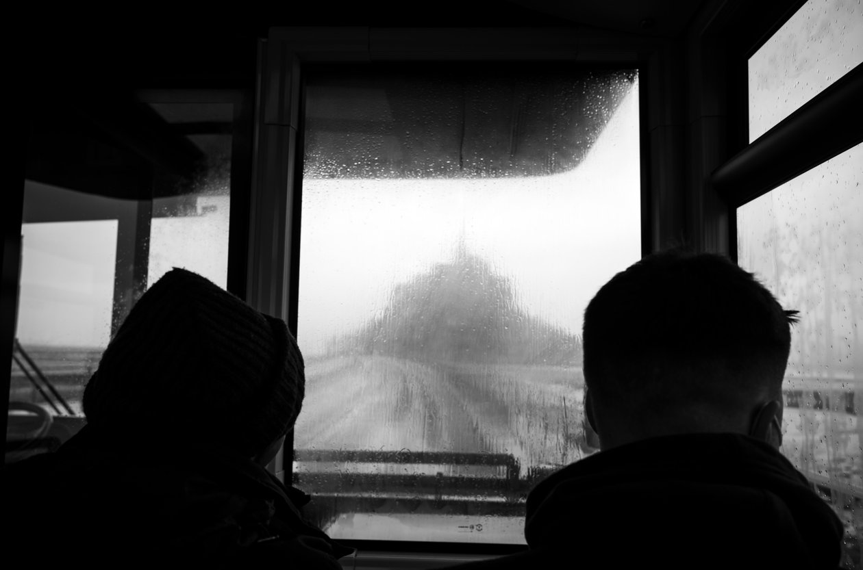 On Route to Mont St Michel, 2022 by Jon Nicholson