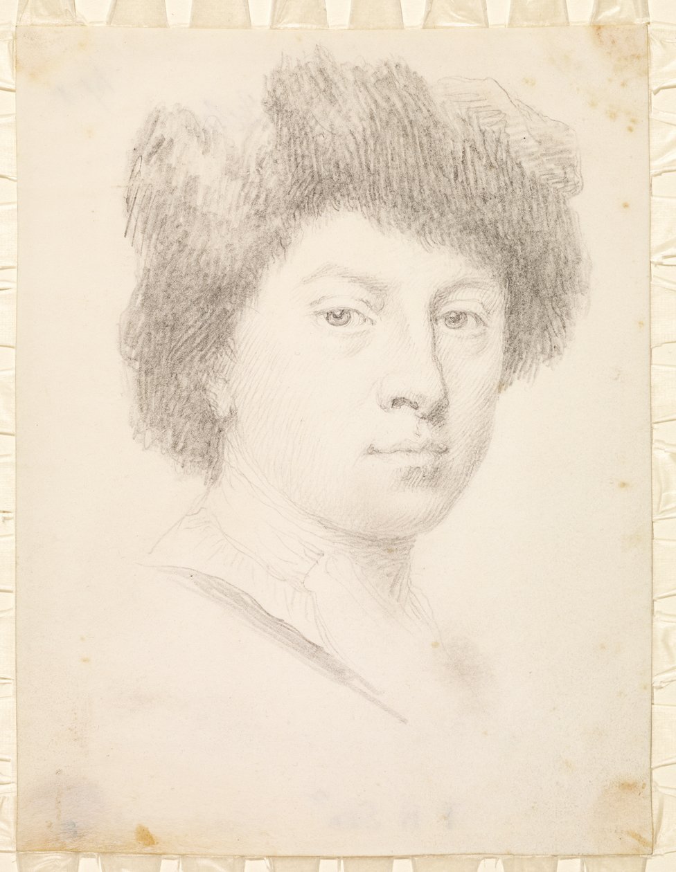 Self-portrait at the age of thirty, 1735 by Jonathan Richardson